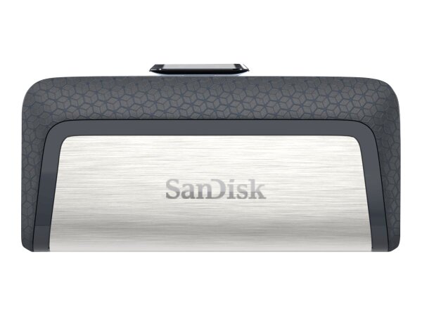 SanDisk Ultra Dual Drive USB Type-C USB-Stick 64 GB USB Type-A / USB Type-C 3.2 Gen 1 (3.1 Gen 1) Schwarz, Silber