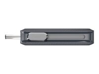 SanDisk Ultra Dual Drive USB Type-C USB-Stick 64 GB USB Type-A / USB Type-C 3.2 Gen 1 (3.1 Gen 1) Schwarz, Silber
