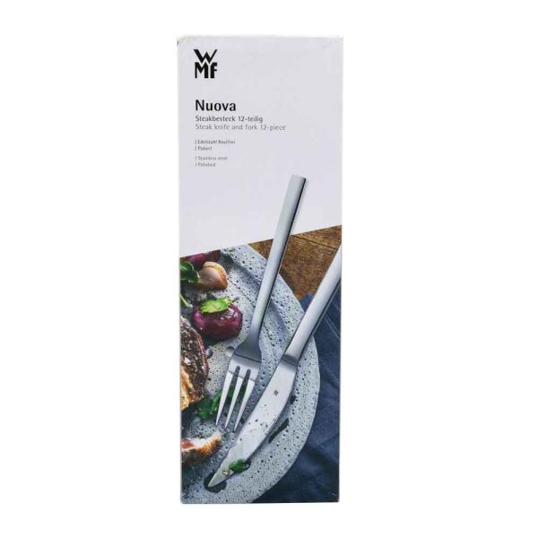 WMF 1291436046 Nuova Steakbesteck Set 12-tlg