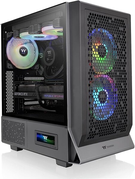 Thermaltake Ceres 300 TG Midi Tower Schwarz