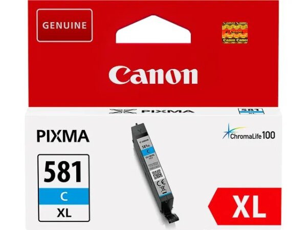 Canon CLI-581 XL Cyan Tintentank