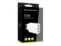Conceptronic ALTHEA13W 3-Port 30W USB-Ladegerät,...