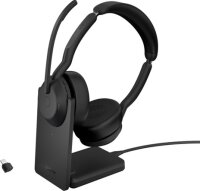 Jabra Evolve2 55 UC Stereo mit Link380a/390a u. faltbare LS