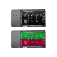 LC-Power LC-DOCK-C-M2 Speicherlaufwerksgehäuse SSD-Gehäuse Anthrazit M.2