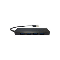 LC-Power LC-HUB-U3-4-V2 Schnittstellen-Hub USB 3.2 Gen 1 (3.1 Gen 1) Type-A 5 Mbit/s Schwarz
