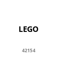 LEGO Technic Ford GT 2022 42154