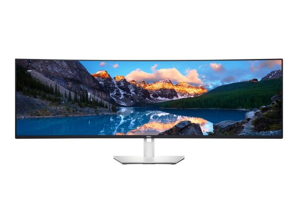 DELL UltraSharp U4924DW Computerbildschirm 124,5 cm (49") 5120 x 1440 Pixel 5K Ultra HD LCD Schwarz, Silber