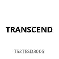 Transcend SSD ESD300S        2TB USB-C silver