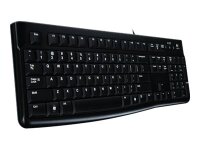 Logitech Keyboard K120 for Business Tastatur USB QWERTZ Deutsch Schwarz