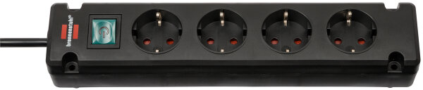Brennenstuhl Bremounta Steckdosenleiste 4-fach schwarz 1,5 m