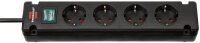 Brennenstuhl Bremounta Steckdosenleiste 4-fach schwarz 1,5 m