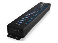 ICY BOX IB-HUB1717-U3, 16+1 port USB Hub, 16x USB, 1x USB...