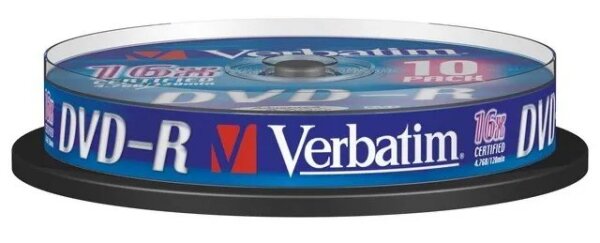 VERBATIM DVD-R 4.7GB 16x (10) SP
