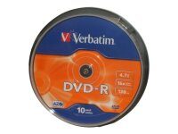 VERBATIM DVD-R 4.7GB 16x (10) SP