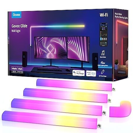 Govee RGBIC Glide Wall Light (4+1)