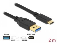 Delock SuperSpeed USB (USB 3.2 Gen 1) Kabel Typ-A zu USB...
