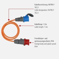 Brennenstuhl Adapter-Leitung 1,5m H07RN-F3G2.5