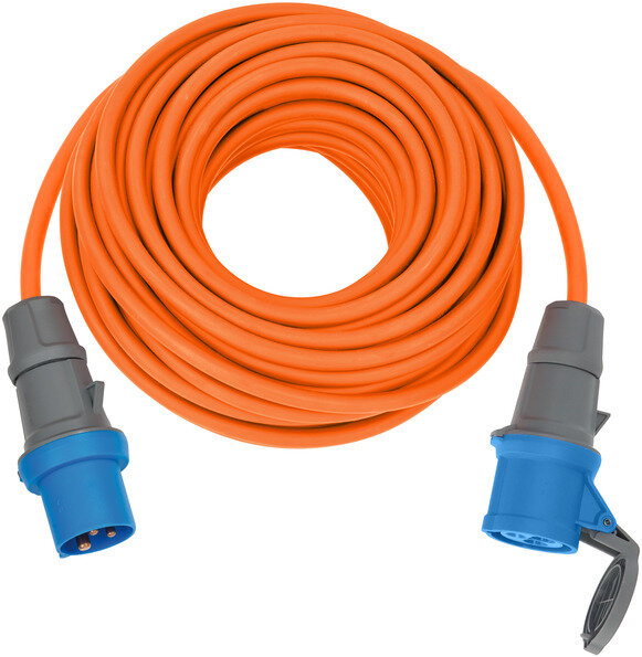 Brennenstuhl CEE Verlängerungskabel 25m CEE 230V/16A Stecker/Kupplung IP44 orang