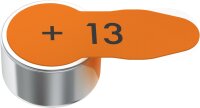1x6 Varta Hearing Aid Batter. 13 Hörgeräte...