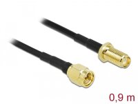 Delock Antennenkabel SMA Stecker zu SMA Buchse LMR/CFD100...