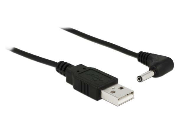 Delock Kabel USB Power > DC 3,5 x 1,35 mm Stecker 90° 1,5 m