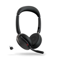 Jabra Evolve2 65 Flex UC Stereo mit Link380c