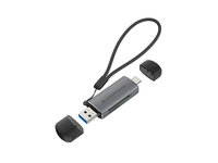 Conceptronic BIAN05G 2-in-1 Dual Plug Kartenleser USB...