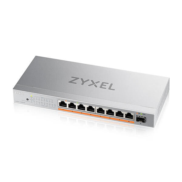Zyxel XMG-108 8 Port 10/2,5G MultiGig PoE++ Switch unmanaged