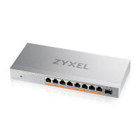 Zyxel XMG-108 8 Port 10/2,5G MultiGig PoE++ Switch unmanaged
