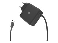 ICY BOX IB-PS111-PD, Netzteil für Power Delivery 65 W, integriertes Type-C® Kabel, 1,5 m Kabel, schwarz