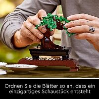 LEGO Botanicals Bonsai Baum Set für Erwachsene -...