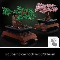 LEGO Botanicals Bonsai Baum Set für Erwachsene - Pflanzen Home Deko Set - DIY Projekt und entspannende kreative Aktivität - Geschenkidee für Frauen und Männer - Botanik Kollektion 10281