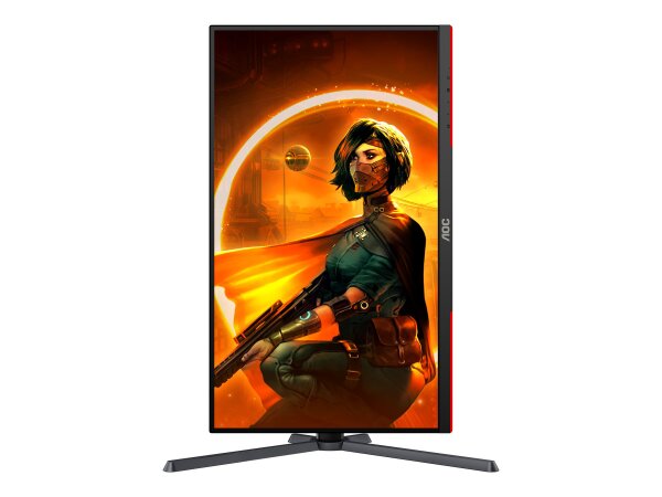 AOC G3 Q27G3XMN/BK Computerbildschirm 68,6 cm (27") 2560 x 1440 Pixel 2K Ultra HD LED Schwarz, Rot