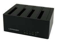 LC-Power LC-DOCK-U3-4B Speicherlaufwerk-Docking-Station...