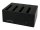 LC-Power LC-DOCK-U3-4B Speicherlaufwerk-Docking-Station USB 3.2 Gen 1 (3.1 Gen 1) Type-A Schwarz
