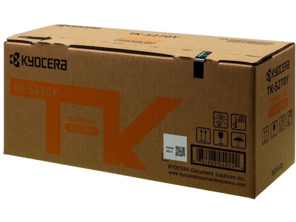 KYOCERA TK-5270Y Tonerkartusche 1 Stück(e) Original Gelb
