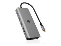 ICY BOX IB-DK4061-CPD, 12 zu 1 USB Type-C® Notebook...