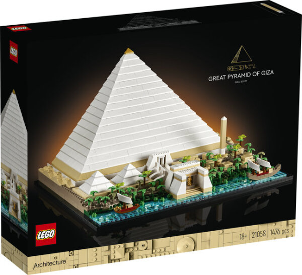 LEGO Architecture Cheops-Pyramide                     21058