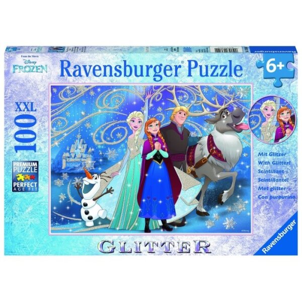 Ravensburger Frozen Glitzernder Schnee 100 Teile XXL