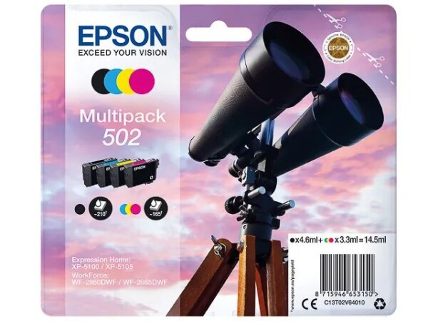 C13T02V64010 EPSON XP Tinte (4) cmyk ST