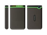 Transcend StoreJet 25M3 Externe Festplatte 2 TB 5400 RPM 2.5" Micro-USB B 3.2 Gen 1 (3.1 Gen 1) Grau