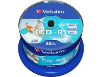 Verbatim CD-R AZO Wide Inkjet Printable no ID 700 MB 52x...