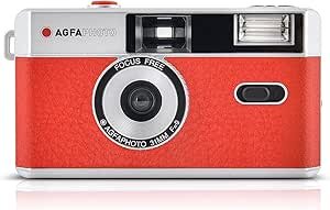 Agfaphoto Reusable Photo Camera 35mm rot