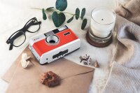 Agfaphoto Reusable Photo Camera 35mm rot