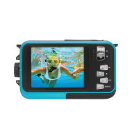 EASYPIX GoXtreme Reef Unterwasserkamera blau 24,0 Mio. Pixel