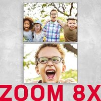 AGFA Photo Realishot DC5200 - Kompaktes Digitalkamera, 21MP, 2,4” LCD-Bildschirm, 8X Digitalzoom, HD 720p Video, Lithiumbatterie, SD-Karten, Szenenmodi - Blau