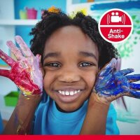 AGFA Photo Realishot DC8200 - Kompaktkamera, 18MP, Full HD Video, 2,7 LCD-Bildschirm, 8-facher optischer Zoom, Lithium-Batterie und 16GB SD-Karte - Schwarz