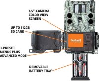 Bushnell Wildkamera 30MP single Core 4K camo