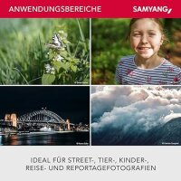 Samyang AF 45 mm F1.8 für Sony FE (Tiny but Premium) - Vollformat und APS-C Festbrennweite Autofokus Objektiv Sony E FE E-Mount für Sony A9 A7 A7C II A7C R A6600 A6500 A6400 A6300 A6000 A5100 A5000