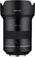 Samyang XP 35mm F1.2 Canon EF - manuelles Weitwinkel Objektiv, 35 mm Festbrennweite für Canon Vollformat & APS-C Kameras mit EF/EF-S Anschluss, für EOS Serie